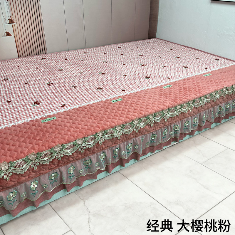 2025新款冬季加厚牛奶绒榻榻米床盖可做拉链拆洗东北农村炕盖炕毯