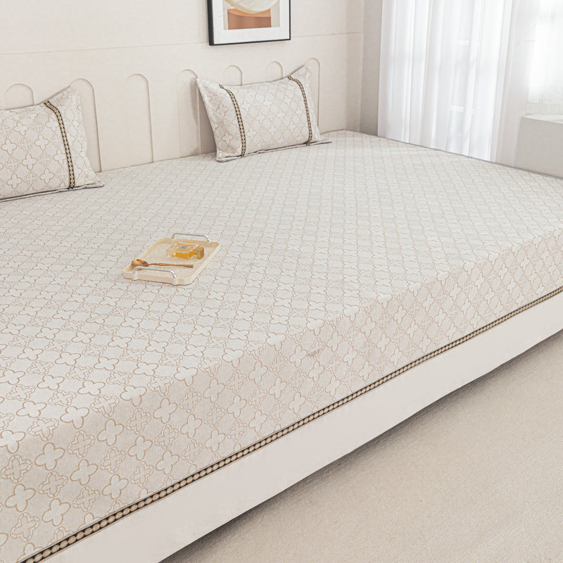 高档雪尼尔四季通用防滑榻榻米床盖可机洗东北农村炕盖大炕专用垫