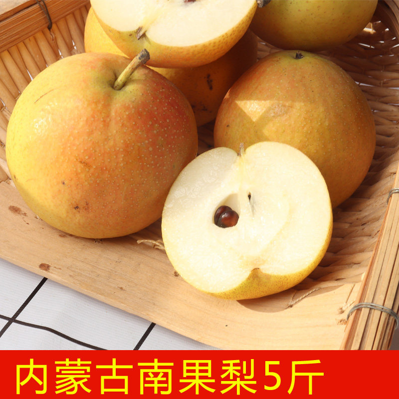 南果梨5斤内蒙古正宗农家果园基地南果梨酸梨孕妇水果当季梨,水产肉类/新鲜蔬果/熟食,梨,淘宝优惠券,粉丝福利购,淘宝优惠卷