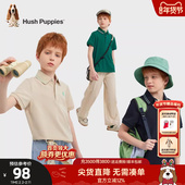 男童速干短袖 夏装 新品 暇步士童装 大童T恤户外儿童休闲polo衫