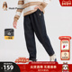 子25冬装 新品 一体绒休闲裤 暇步士男童加绒裤 大童运动儿童保暖长裤