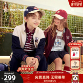 暇步士童装 子 儿童卫衣裤 男童运动套装 中大童休闲百搭春秋新品