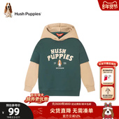 儿童休闲连帽衫 暇步士童装 男童卫衣春秋新款 大童舒适假两件上衣