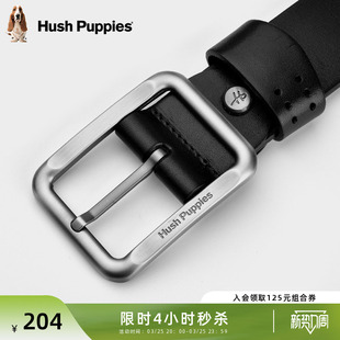 暇步士皮带男真皮针扣头层牛皮高档商务裤 潮流休闲百搭腰带 带韩版