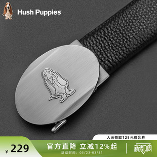 裤 真皮自动扣商务简约腰带男头层牛皮正品 腰带 皮带新款 暇步士男士