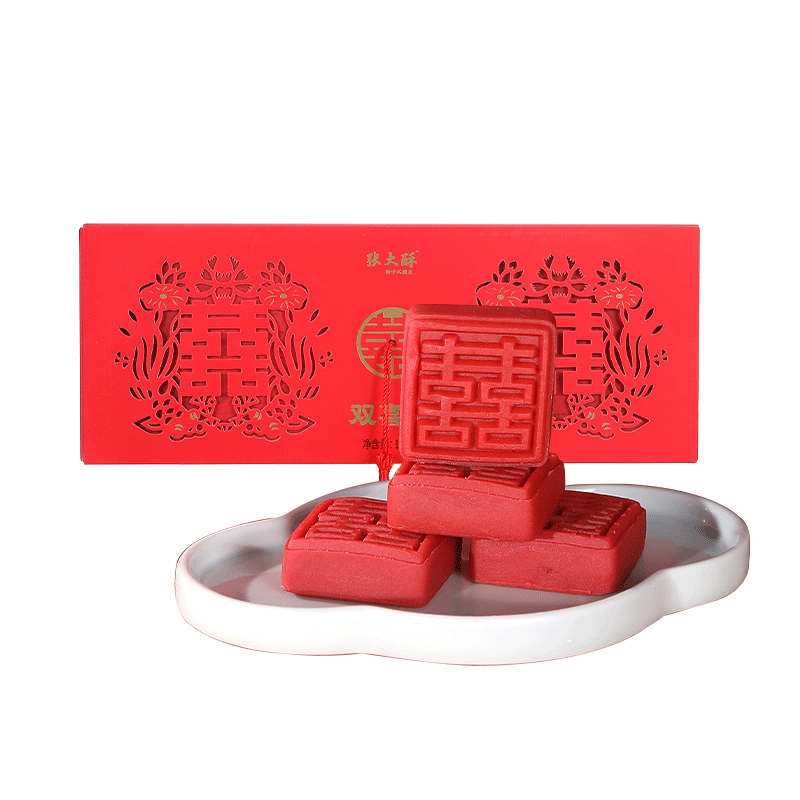 结婚订婚必备糕点伴手礼-双喜糕-