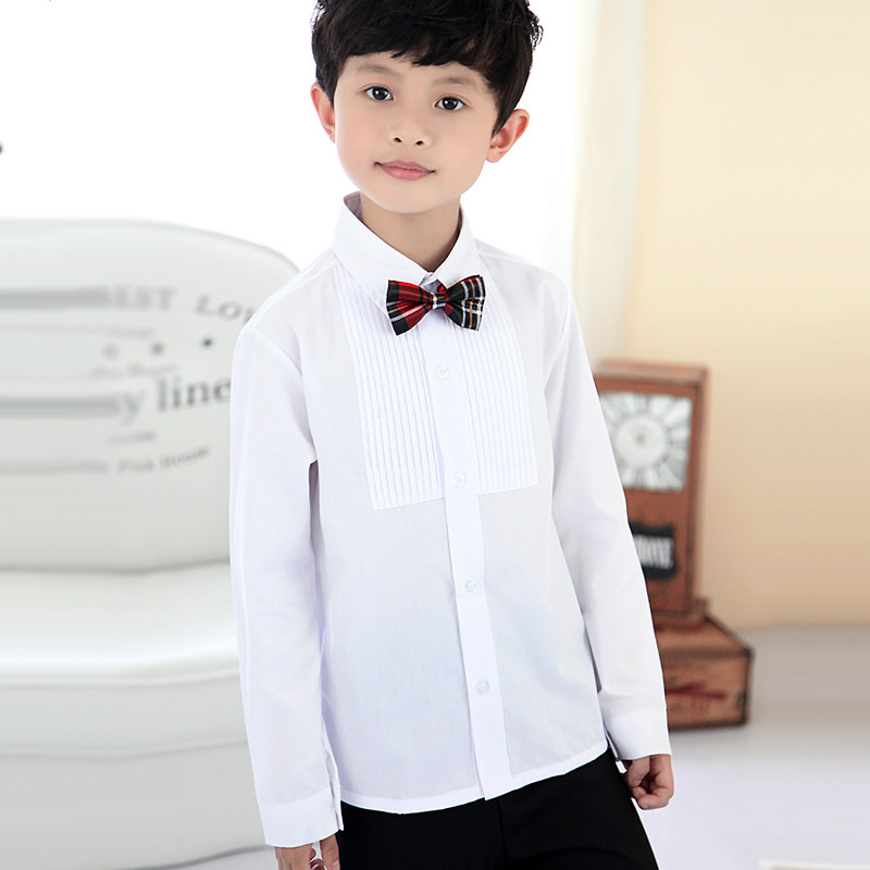 Chemise garcon à manche longue - Ref 2074846 Image 3