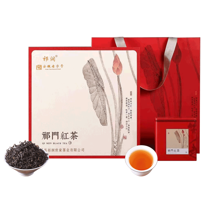 祁润安徽祁门红茶旗舰500g礼盒装