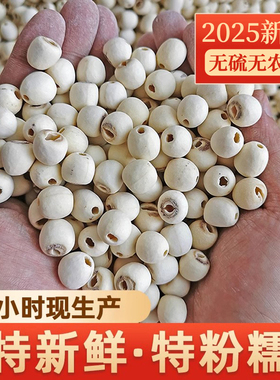 湖南湘潭莲子干货去芯500g特级官方旗舰店银耳莲子百合组合无心硫