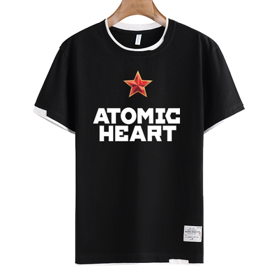 原子之心冒险游戏拼接T恤