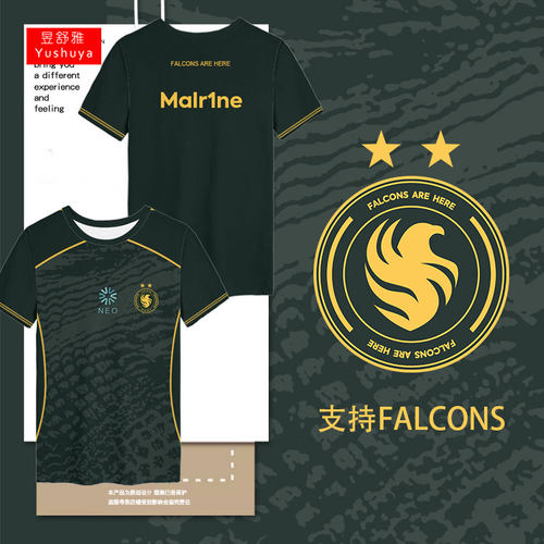 猎鹰FALCONS战队队服Ti15速干T恤