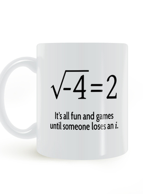 Someone Loses An i Math mug数学系学生老师礼物马克杯喝水杯子