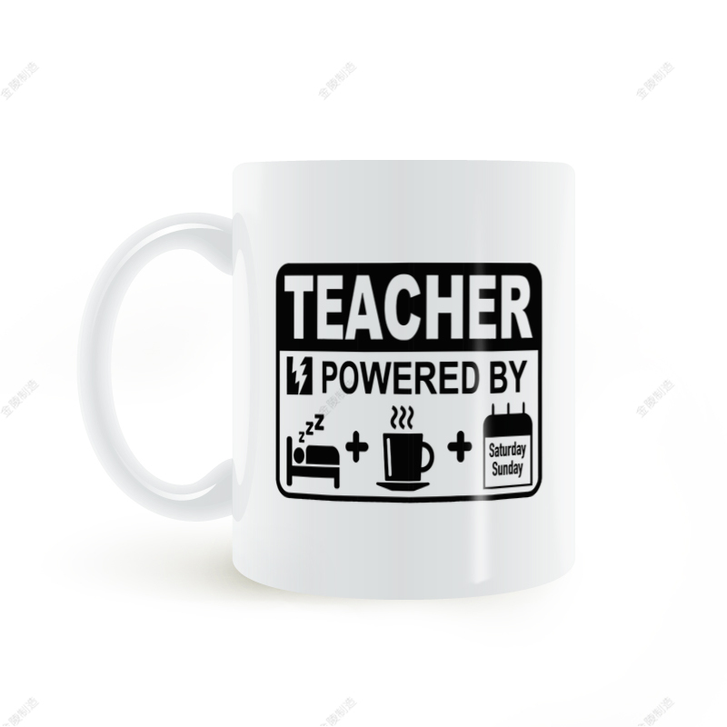 Teacher 老师教师师傅 陶瓷马克杯水杯子教师节马克杯礼品