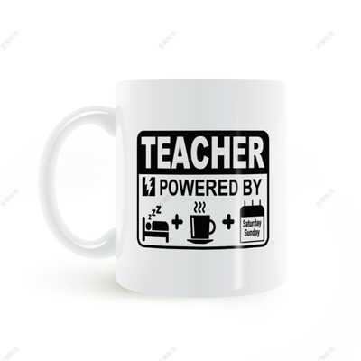 Teacher 老师教师师傅 陶瓷马克杯水杯子教师节马克杯礼品