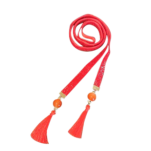 儿童汉服头饰中国风铃铛飘带古装马面裙头饰女童编发古风新年发饰