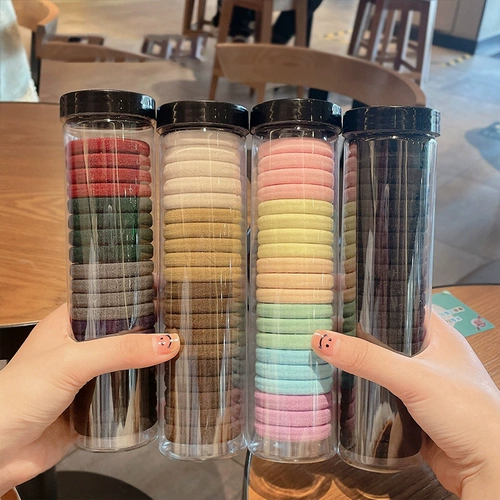 Безвредный высокий эластичный аксессуар для взрослых, человеческая голова, черная резинка для волос, не повреждает волосы