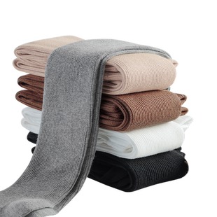 女童打底裤春秋薄款白色打底袜春季外穿女孩配裙子黑色儿童连裤袜