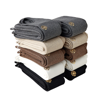 徽章加绒加厚儿童连裤袜秋冬