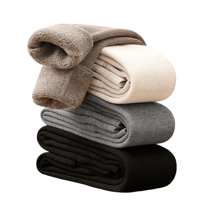 女童打底裤秋冬款加绒不连脚