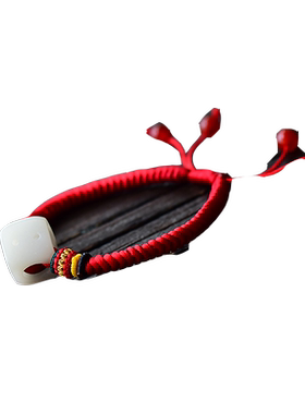 红豆玲珑骰子玛瑙男女款红绳手链