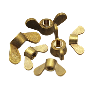黄铜蝶形螺母 碟形螺母 手拧螺母M4 5 6 8 10 12 14 16  20
