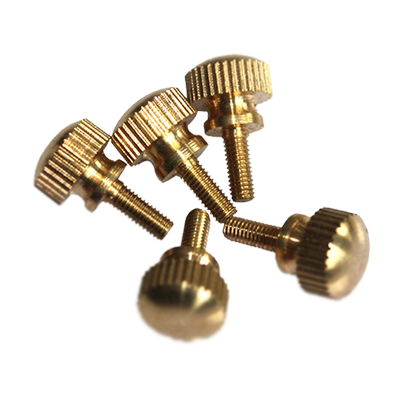 黄铜本色高头手拧螺丝