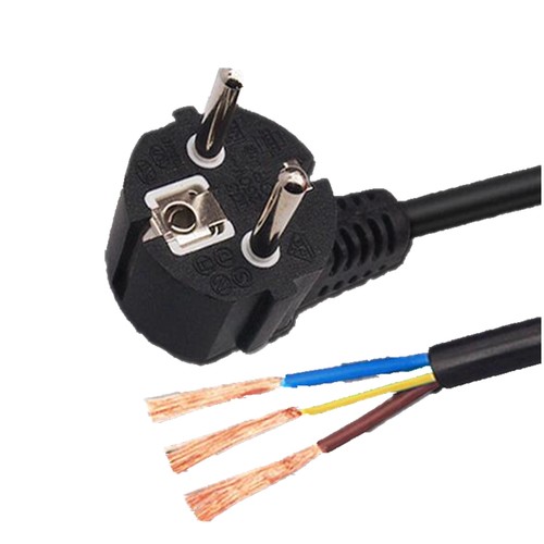 欧标插头电线vde纯铜大功率