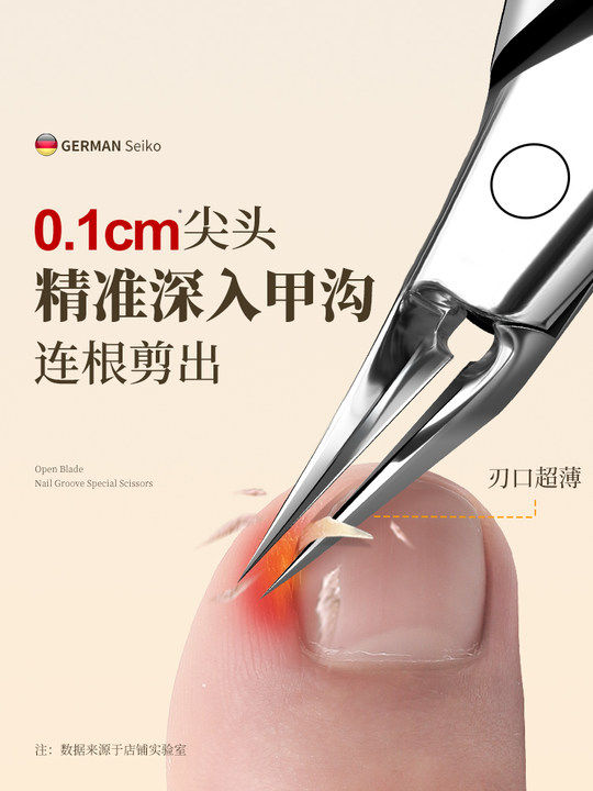 Ingrown Toenail Treatment Clippers for Thick Nails & Cuticles - Product image 2