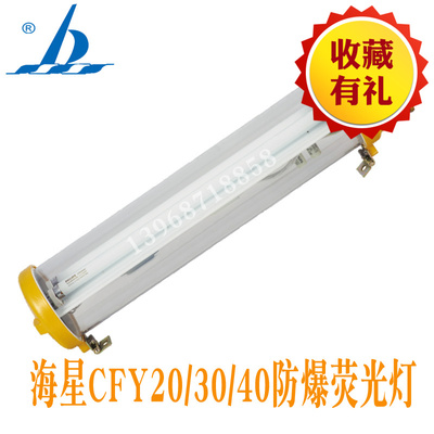 海星CFY20-2/1防爆荧光灯CFY30-2/1不锈钢材质ExdⅡCT6 CFY40-2/1