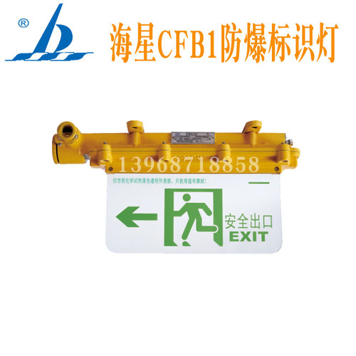 海星CFB1 LED标志防爆灯220V2W应急180分钟5万小时寿命ExdⅡCT6Gb