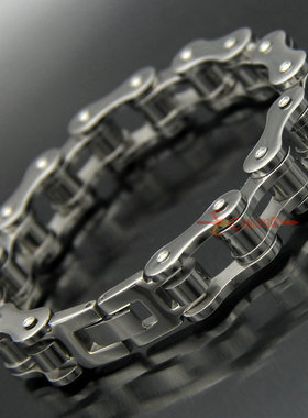 抖音朋克风潮男网红定制钛钢手链