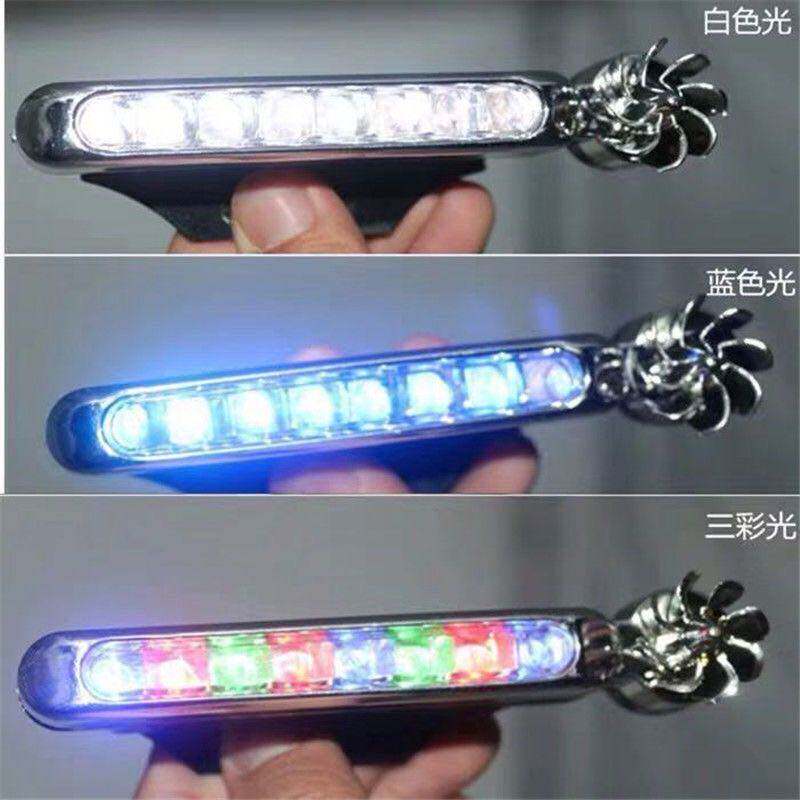 汽车装饰灯风力发电汽车电动车摩托车风能日行灯汽车LED装饰外灯