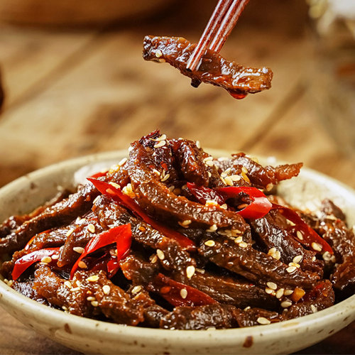肖三婆麻辣冷吃牛肉120g/袋