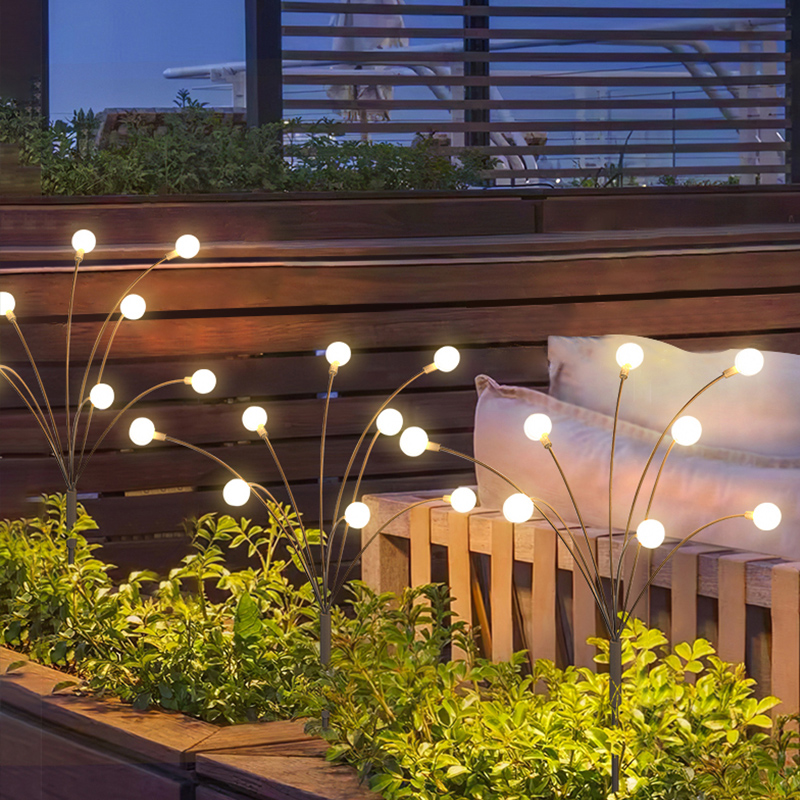 太阳能庭院灯-无需布线插入泥土