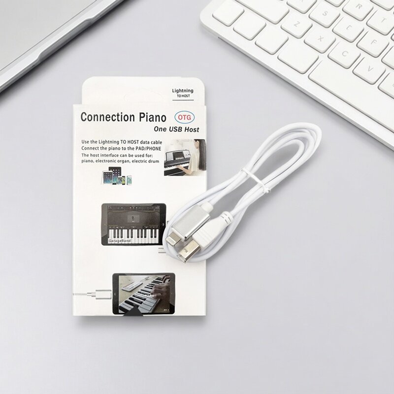 otg转数据线雅马哈电钢琴ipad链连接usb双排键p128电子