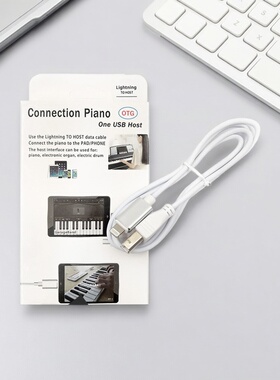 otg转数据线雅马哈电钢琴ipad链连接usb双排键p128电子琴P165内录
