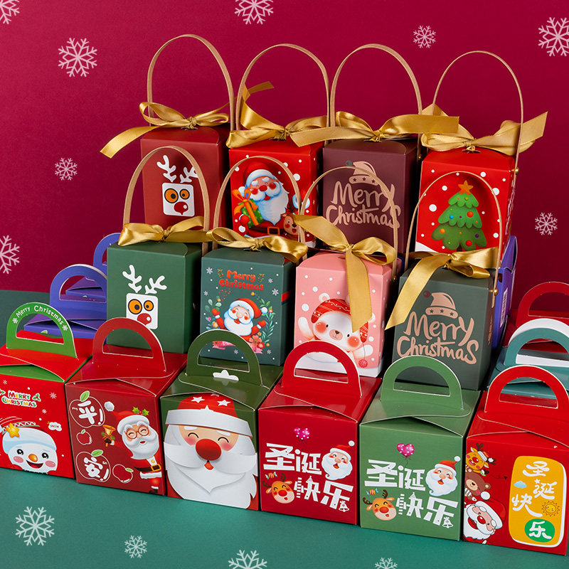 平安夜礼盒圣诞节装饰苹果盒儿童糖果小礼品礼物创意平安果包装盒,节庆用品/礼品,圣诞装饰品,淘宝优惠券,粉丝福利购,淘宝优惠卷
