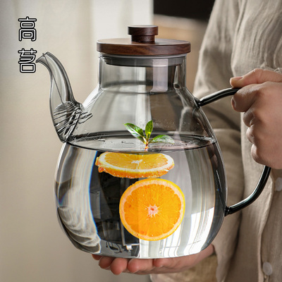 大容量玻璃冷水壶加厚耐高温家用
