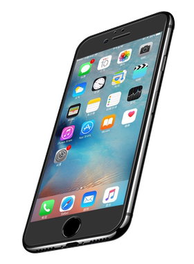 苹果iphone6s软边指纹手机贴膜