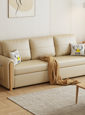 可折叠科技布沙发床多功能两用小户型抽拉式沙发床客厅2025年新款