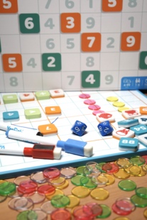 游戏大陆磁性多功能百数板启蒙教具益智玩具儿童磁力数独思维训练