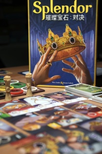 Asmodee璀璨宝石对决中文版Splendor Duel德式两人桌游包邮现货