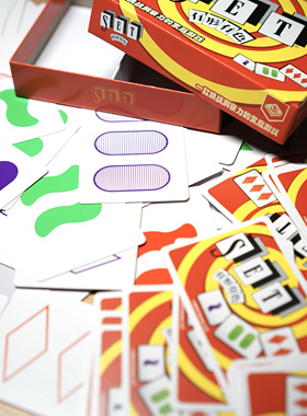 【栗栗巫】栢龙有形有色桌游set单人多人桌面卡牌休闲聚会游戏