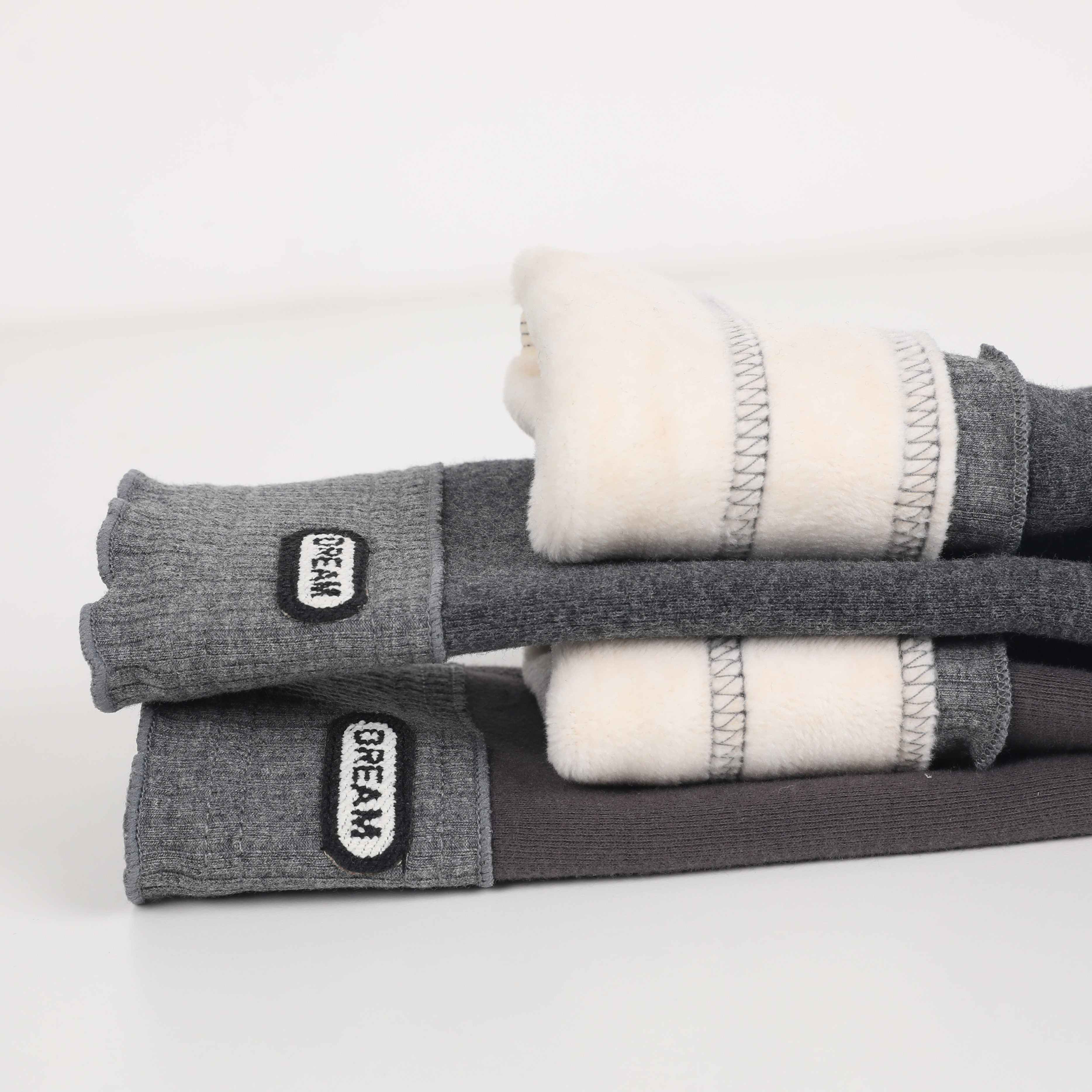 女童打底裤秋冬加绒加厚外穿桑蚕丝纯棉宝宝无骨一体绒儿童打底裤