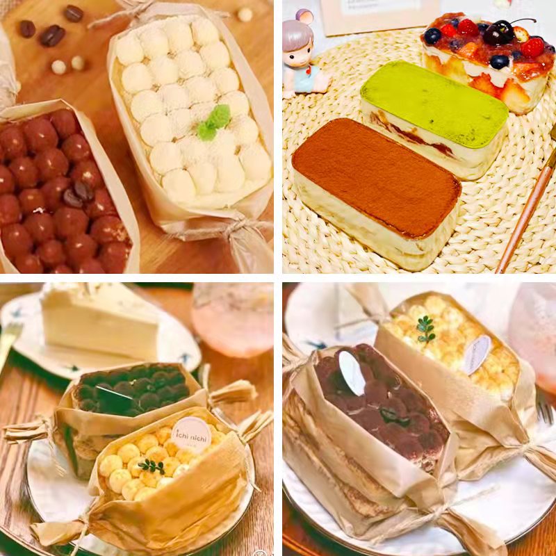 豆乳盒子包装盒甜品打包盒