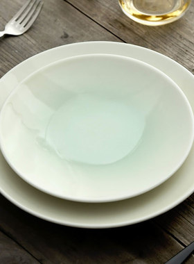 DXC北欧ins风创意陶瓷菜盘家用 新款网红平盘圆形精致艺术西餐盘