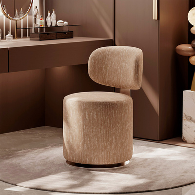 轻奢卧室衣帽间设计师款可旋转化妆凳仙女梳妆凳