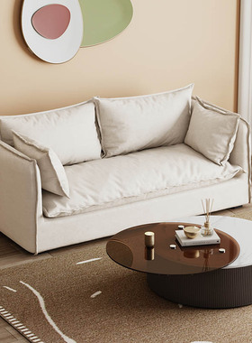 MUMA |丹麦设计|北欧现代简约科技布棉麻沙发客厅双人三人可拆洗