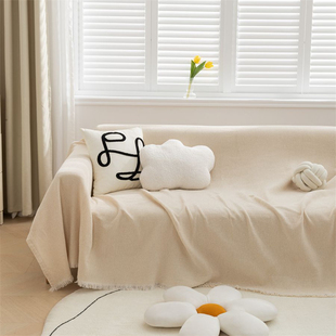 沙发盖布防猫抓ins风坐垫子四季通用全包简约现代万能沙发套罩巾