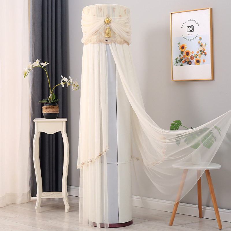 新款空调罩套立式柜机圆形空调防尘罩2026年新款圆柱形空调保护罩